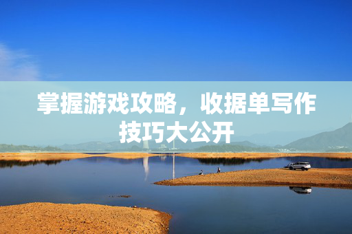 掌握游戏攻略，收据单写作技巧大公开