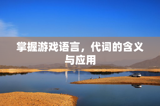 掌握游戏语言，代词的含义与应用