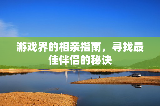 游戏界的相亲指南，寻找最佳伴侣的秘诀