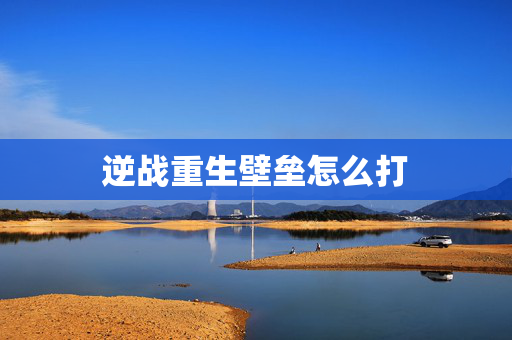 逆战重生壁垒怎么打