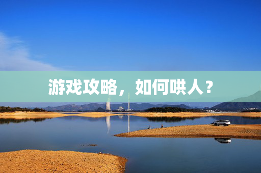 游戏攻略，如何哄人？
