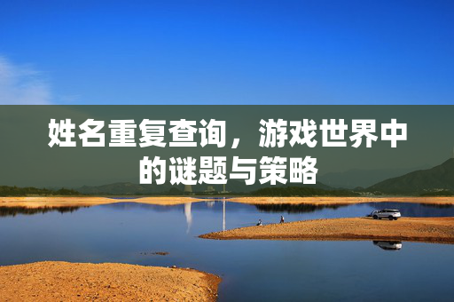 姓名重复查询，游戏世界中的谜题与策略