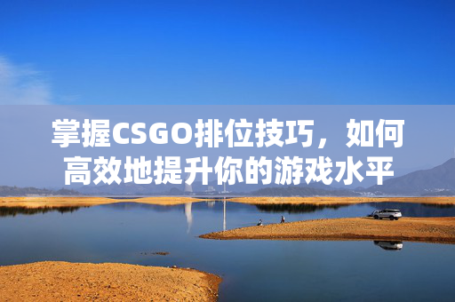 掌握CSGO排位技巧，如何高效地提升你的游戏水平