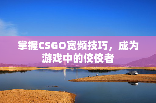 掌握CSGO宽频技巧，成为游戏中的佼佼者