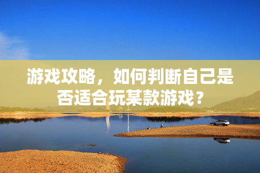 游戏攻略，如何判断自己是否适合玩某款游戏？