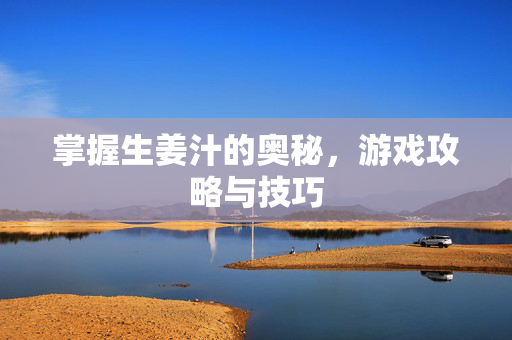 掌握生姜汁的奥秘，游戏攻略与技巧