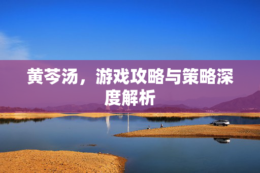 黄芩汤，游戏攻略与策略深度解析