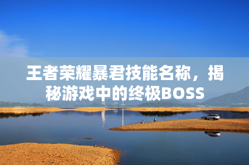 王者荣耀暴君技能名称，揭秘游戏中的终极BOSS