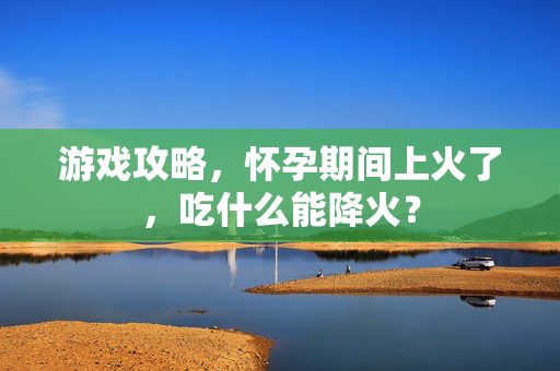 游戏攻略，怀孕期间上火了，吃什么能降火？
