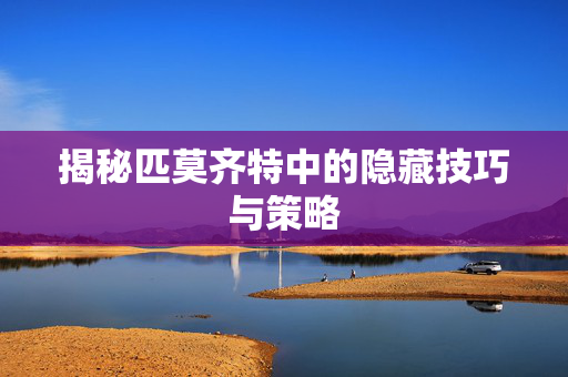 揭秘匹莫齐特中的隐藏技巧与策略