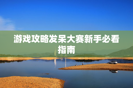游戏攻略发呆大赛新手必看指南