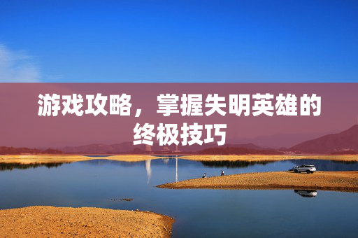 游戏攻略，掌握失明英雄的终极技巧