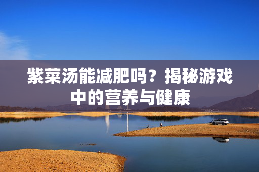 紫菜汤能减肥吗？揭秘游戏中的营养与健康