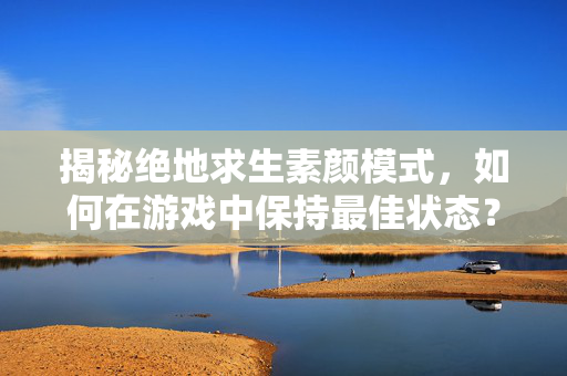 揭秘绝地求生素颜模式，如何在游戏中保持最佳状态？