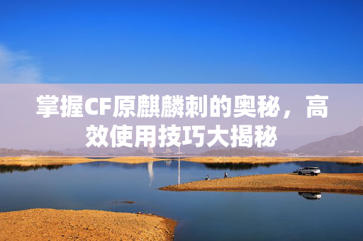 掌握CF原麒麟刺的奥秘，高效使用技巧大揭秘