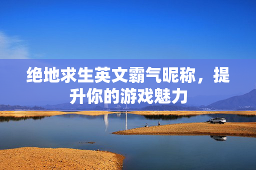 绝地求生英文霸气昵称，提升你的游戏魅力