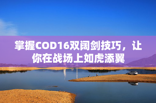 掌握COD16双阔剑技巧，让你在战场上如虎添翼