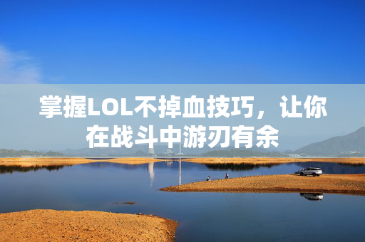 掌握LOL不掉血技巧，让你在战斗中游刃有余