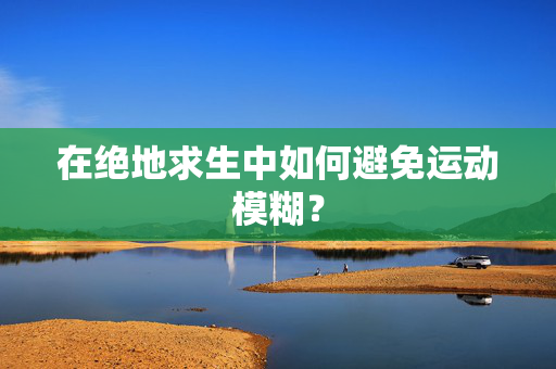 在绝地求生中如何避免运动模糊？