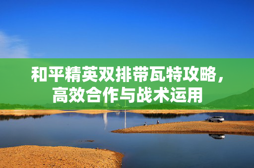 和平精英双排带瓦特攻略，高效合作与战术运用