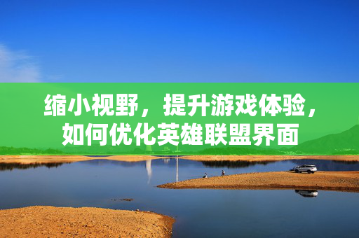 缩小视野，提升游戏体验，如何优化英雄联盟界面