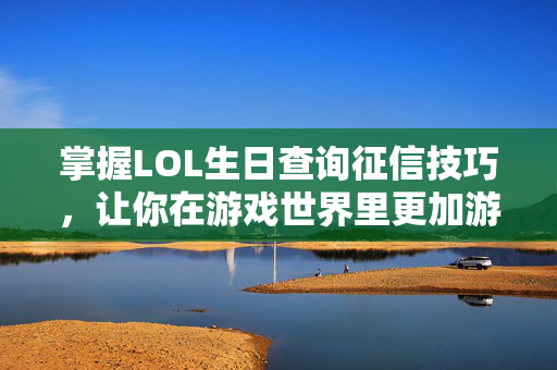 掌握LOL生日查询征信技巧，让你在游戏世界里更加游刃有余！