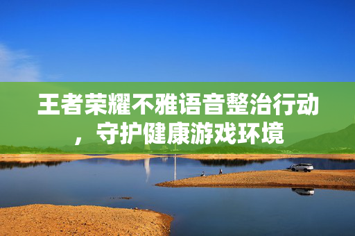王者荣耀不雅语音整治行动，守护健康游戏环境