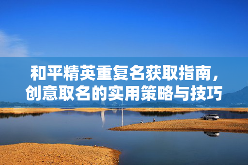 和平精英重复名获取指南，创意取名的实用策略与技巧