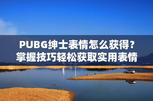 PUBG绅士表情怎么获得？掌握技巧轻松获取实用表情，提升游戏体验