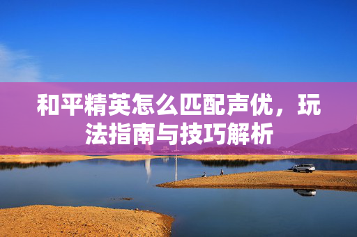 和平精英怎么匹配声优，玩法指南与技巧解析