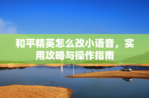 和平精英怎么改小语音，实用攻略与操作指南