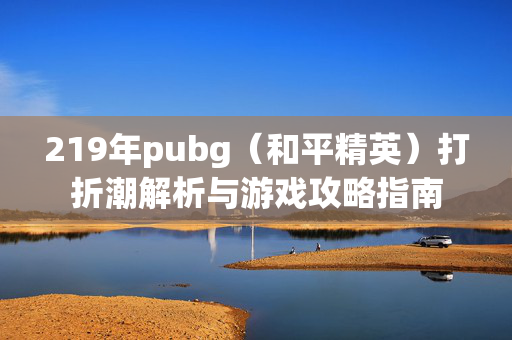 219年pubg（和平精英）打折潮解析与游戏攻略指南