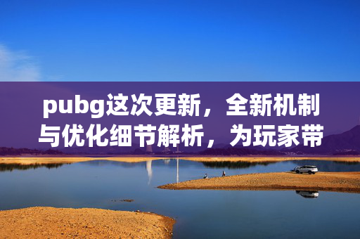 pubg这次更新，全新机制与优化细节解析，为玩家带来全新体验