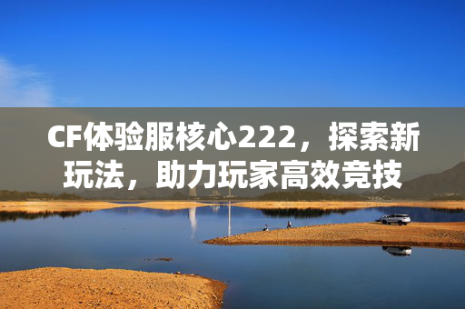CF体验服核心222，探索新玩法，助力玩家高效竞技