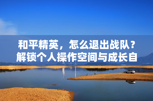 和平精英，怎么退出战队？解锁个人操作空间与成长自由，轻松应对战队变动