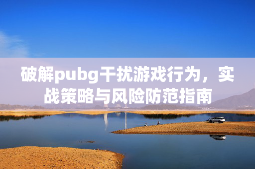 破解pubg干扰游戏行为，实战策略与风险防范指南