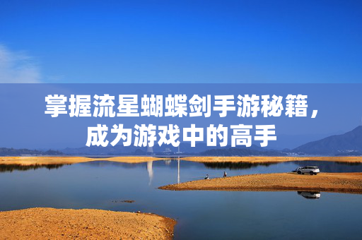 掌握流星蝴蝶剑手游秘籍，成为游戏中的高手