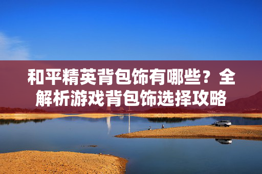 和平精英背包饰有哪些？全解析游戏背包饰选择攻略