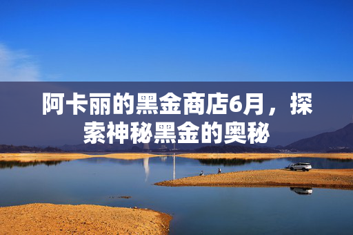 阿卡丽的黑金商店6月，探索神秘黑金的奥秘