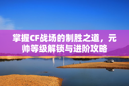 掌握CF战场的制胜之道，元帅等级解锁与进阶攻略-第1张图片-SK游戏资讯网