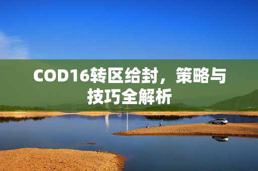 COD16转区给封，策略与技巧全解析