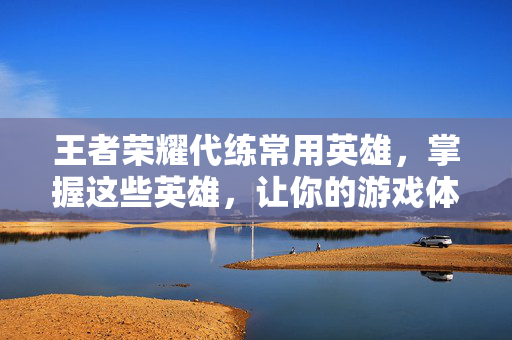 王者荣耀代练常用英雄，掌握这些英雄，让你的游戏体验更上一层楼