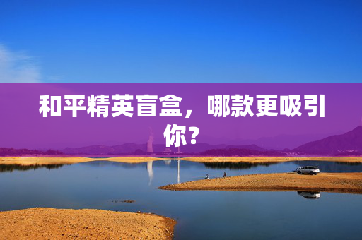 和平精英盲盒，哪款更吸引你？