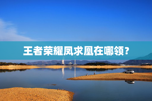 王者荣耀凤求凰在哪领？