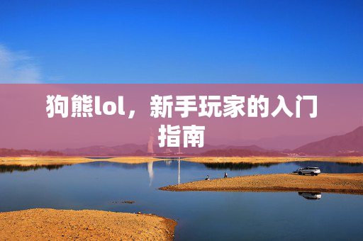 狗熊lol，新手玩家的入门指南
