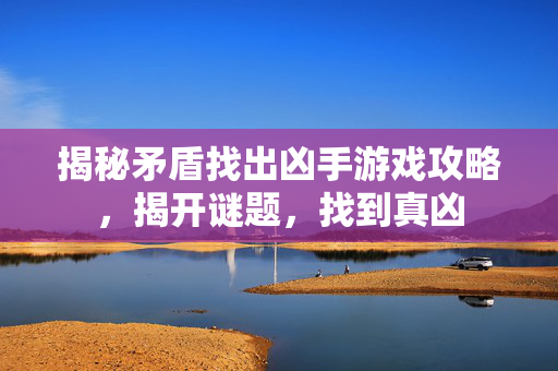 揭秘矛盾找出凶手游戏攻略，揭开谜题，找到真凶