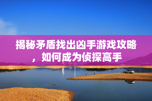 揭秘矛盾找出凶手游戏攻略，如何成为侦探高手