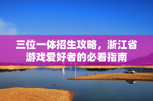 三位一体招生攻略，浙江省游戏爱好者的必看指南