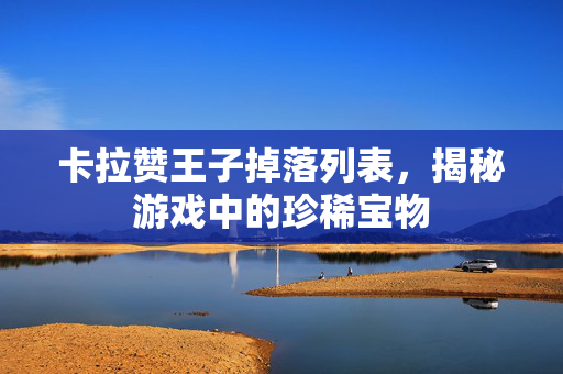 卡拉赞王子掉落列表，揭秘游戏中的珍稀宝物