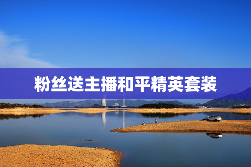 粉丝送主播和平精英套装
